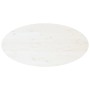 Mesa de centro de madera maciza de pino blanco 110x55x45 cm de vidaXL, Mesas de centro - Ref: Foro24-822343, Precio: 73,41 €,...