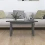 Mesa de centro de madera maciza de pino gris 80x40x35 cm de vidaXL, Mesas de centro - Ref: Foro24-822349, Precio: 45,85 €, De...