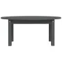 Mesa de centro de madera maciza de pino gris 80x40x35 cm de vidaXL, Mesas de centro - Ref: Foro24-822349, Precio: 45,85 €, De...