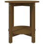 Mesa de centro de madera maciza de pino marrón miel Ø55x60 cm de vidaXL, Mesas de centro - Ref: Foro24-822355, Precio: 49,33 ...