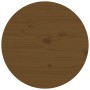 Mesa de centro de madera maciza de pino marrón miel Ø55x60 cm de vidaXL, Mesas de centro - Ref: Foro24-822355, Precio: 49,33 ...