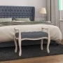 Banco de terciopelo gris oscuro 80x45x60 cm de vidaXL, Bancos - Ref: Foro24-344433, Precio: 103,90 €, Descuento: %