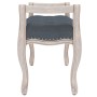 Banco de terciopelo gris oscuro 80x45x60 cm de vidaXL, Bancos - Ref: Foro24-344433, Precio: 120,66 €, Descuento: %