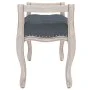 Banco de terciopelo gris oscuro 80x45x60 cm de vidaXL, Bancos - Ref: Foro24-344433, Precio: 103,90 €, Descuento: %