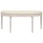 Banco de lino 110,5x45x49 cm de vidaXL, Bancos - Ref: Foro24-344415, Precio: 154,02 €, Descuento: %