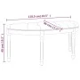 Banco de lino 110,5x45x49 cm de vidaXL, Bancos - Ref: Foro24-344415, Precio: 154,02 €, Descuento: %