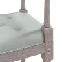 Banco de terciopelo gris claro 110x40x70 cm de vidaXL, Bancos - Ref: Foro24-344425, Precio: 116,04 €, Descuento: %