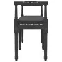 Banco de terciopelo negro 110x40x70 cm de vidaXL, Bancos - Ref: Foro24-344428, Precio: 99,57 €, Descuento: %