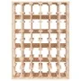 Solid pine wood bottle rack 70x33x94 cm by vidaXL, Wine racks - Ref: Foro24-822531, Price: 108,02 €, Discount: %