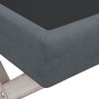 Taburete con almacenaje terciopelo gris oscuro 110x45x49 cm de vidaXL, Bancos para recibidores y almacenamiento - Ref: Foro24...