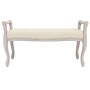 Banco de lino 110x45x60 cm de vidaXL, Bancos - Ref: Foro24-344436, Precio: 163,22 €, Descuento: %