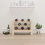 Botellero madera maciza de pino 61,5x30x42 cm de vidaXL, Botelleros - Ref: Foro24-822561, Precio: 32,48 €, Descuento: %