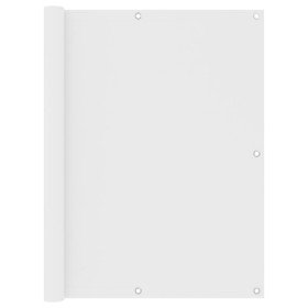 Toldo para balcón tela oxford blanco 120x500 cm en Sombrillas | Comprar online en Foru.es