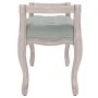 Banco de terciopelo gris claro 110x45x60 cm de vidaXL, Bancos - Ref: Foro24-344439, Precio: 126,64 €, Descuento: %