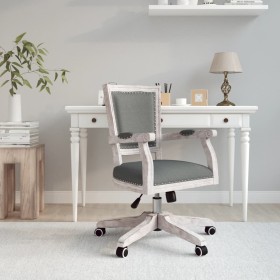 Silla de oficina giratoria tela gris oscuro de vidaXL, Sillas de oficina - Ref: Foro24-344479, Precio: 279,01 €, Descuento: %