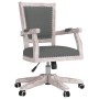 Silla de oficina giratoria tela gris oscuro de vidaXL, Sillas de oficina - Ref: Foro24-344479, Precio: 279,01 €, Descuento: %