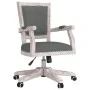 Silla de oficina giratoria tela gris oscuro de vidaXL, Sillas de oficina - Ref: Foro24-344479, Precio: 251,55 €, Descuento: %