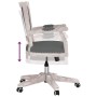 Silla de oficina giratoria tela gris oscuro de vidaXL, Sillas de oficina - Ref: Foro24-344479, Precio: 279,01 €, Descuento: %