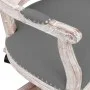 Silla de oficina giratoria tela gris oscuro de vidaXL, Sillas de oficina - Ref: Foro24-344479, Precio: 251,55 €, Descuento: %
