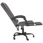 Silla de oficina reclinable masaje cuero sintético gris de vidaXL, Sillas de oficina - Ref: Foro24-349669, Precio: 113,07 €, ...