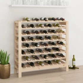 Botellero madera maciza de pino 109,5x30x107,5 cm de vidaXL, Botelleros - Ref: Foro24-822536, Precio: 125,24 €, Descuento: %