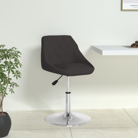 Silla de comedor de cuero sintético negra en Sillas de comedor | Comprar online en Foru.es