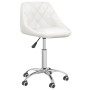 Silla de oficina giratoria de cuero sintético blanco en Sillas de oficina | Comprar online en Foru.es