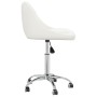 Silla de oficina giratoria de cuero sintético blanco en Sillas de oficina | Comprar online en Foru.es