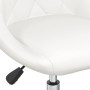 Silla de oficina giratoria de cuero sintético blanco en Sillas de oficina | Comprar online en Foru.es