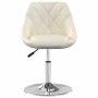 Sillas de comedor giratorias 2 uds terciopelo crema en Sillas de comedor | Comprar online en Foru.es