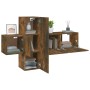 Set de muebles de TV 3 pzas madera contrachapada roble ahumado de vidaXL, Muebles TV - Ref: Foro24-3120224, Precio: 84,49 €, ...