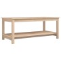 Mesa de centro de madera maciza de pino 110x55x45 cm de vidaXL, Mesas de centro - Ref: Foro24-822272, Precio: 93,67 €, Descue...