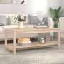 Mesa de centro de madera maciza de pino 110x55x45 cm de vidaXL, Mesas de centro - Ref: Foro24-822272, Precio: 93,67 €, Descue...
