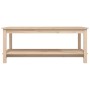 Mesa de centro de madera maciza de pino 110x55x45 cm de vidaXL, Mesas de centro - Ref: Foro24-822272, Precio: 93,67 €, Descue...