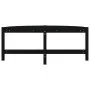 Mesa de centro de madera maciza de pino negro 118x63x45 cm de vidaXL, Mesas de centro - Ref: Foro24-822321, Precio: 51,95 €, ...