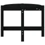 Mesa de centro de madera maciza de pino negro 118x63x45 cm de vidaXL, Mesas de centro - Ref: Foro24-822321, Precio: 51,95 €, ...