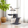 Rascador para gatos con postes de sisal gris oscuro 94 cm de vidaXL, Mobiliario para gatos - Ref: Foro24-171704, Precio: 53,4...