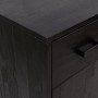 Zapatero de madera maciza de pino negro 75x40x110 cm de vidaXL, Zapateros y organizadores de calzado - Ref: Foro24-349934, Pr...
