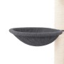 Rascador para gatos con postes de sisal gris oscuro 94 cm de vidaXL, Mobiliario para gatos - Ref: Foro24-171704, Precio: 53,4...