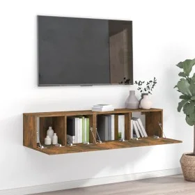 Set de muebles de TV 2 pzas madera contrachapada roble ahumado de vidaXL, Muebles TV - Ref: Foro24-3120278, Precio: 67,76 €, ...