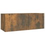 Set de muebles de TV 2 pzas madera contrachapada roble ahumado de vidaXL, Muebles TV - Ref: Foro24-3120278, Precio: 68,46 €, ...
