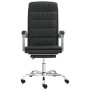 Silla de oficina reclinable cuero sintético negro de vidaXL, Sillas de oficina - Ref: Foro24-349653, Precio: 114,19 €, Descue...