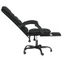 Silla de oficina reclinable masaje cuero sintético negro de vidaXL, Sillas de oficina - Ref: Foro24-349727, Precio: 117,81 €,...
