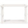 Soporte para leña de exterior madera pino blanco 108x52x74 cm de vidaXL, Bolsas y soportes de leña - Ref: Foro24-822632, Prec...