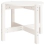 Mesa de centro de madera maciza de pino blanco 62,5x45 cm de vidaXL, Mesas de centro - Ref: Foro24-822303, Precio: 44,53 €, D...