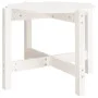 Mesa de centro de madera maciza de pino blanco 62,5x45 cm de vidaXL, Mesas de centro - Ref: Foro24-822303, Precio: 44,04 €, D...