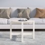 Mesa de centro de madera maciza de pino blanco 62,5x45 cm de vidaXL, Mesas de centro - Ref: Foro24-822303, Precio: 44,53 €, D...