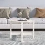 Mesa de centro de madera maciza de pino blanco 62,5x45 cm de vidaXL, Mesas de centro - Ref: Foro24-822303, Precio: 44,04 €, D...