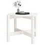 Mesa de centro de madera maciza de pino blanco 62,5x45 cm de vidaXL, Mesas de centro - Ref: Foro24-822303, Precio: 44,04 €, D...