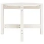 Mesa de centro de madera maciza de pino blanco 62,5x45 cm de vidaXL, Mesas de centro - Ref: Foro24-822303, Precio: 44,04 €, D...